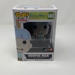 Rick and Morty Doofus Rick GameStop Exclusive Funko
